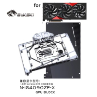 Bykski Water Block for Colorful GeForce RTX 4090 Battle AX GPU Card / Copper Cooling Radiator RGB AURA/ N-IG4090ZF-X