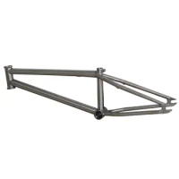 Titanium BMX Bike Frame Street Racing Bicycle Accessories 16 in, 20 in Customized