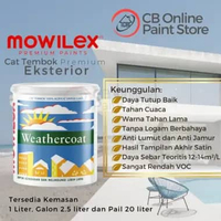CAT TEMBOK MOWILEX - PUTIH MELATI E-7000 - PAIL WEATHERCOAT