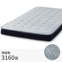 ◎雙層獨立筒彈簧 雙人加大床墊 N-SLEEP U4-02 獨立筒彈簧床 獨立筒床墊 NITORI宜得利家居