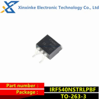 5PCS IRF540NSTRLPBF SMD MOSFET TO-263-3 N-channel 100V 33A