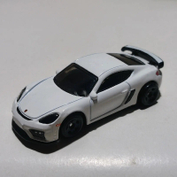 Hotwheels porsche cayman putih loose