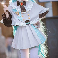 2025 Hatsune Miku cos บริการ นักสืบสาว miku นักสืบน้อย เสื้อคลุม cosplay เสื้อผ้าหญิง