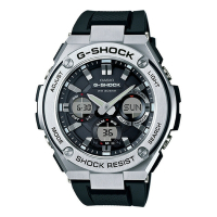 CASIO卡西歐G-STEEL強悍多功能雙顯錶(GST-S110-1A)/59.1mm