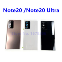 For SAMSUNG Galaxy Note 20 Note20 Ultra Back Case Battery Cover Glass Housing Cover Door Rear Case Replacement