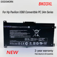 DODOMORN BK03XL Laptop Battery For HP Pavilion X360 14 14m 14-BA033TX 14-ba001ns HSTNN-LB7S HSTNN-UB7G TPN-W125 11.55V 41.7Wh