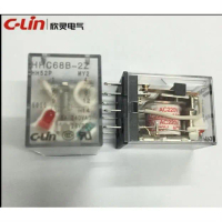 รีเลย์ระดับกลาง Xinling Brand, HHC68B-2Z/Hh52pl/My2nj, AC220v / AC110v, พร้อมไฟ
