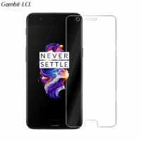Tempered Glass for OnePlus 5 Screen Protector 9H on OnePlus5 A5000 5.5" Glass Film Protective Phone cover