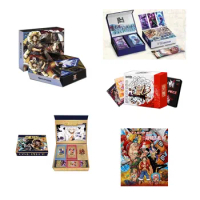 Wholesales One Piece Collection Cards Booster Box Board Games For Children Party Trading Playing Cards
