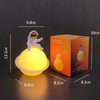 爆款新品懸浮宇航員擺件月球燈月亮小夜燈兒童節生日小禮物