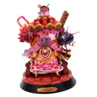 Anime One Piece Four Emperors Big Mom Pirates Charlotte Linlin GK PVC Action Figure Statue Collection Model Kids Toys Doll Gifts