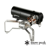 【Snow Peak】卡式瓦斯登山爐『黑色』GS-600BK(露營.戶外.登山.野餐.爐具.餐具.料理.烹飪)