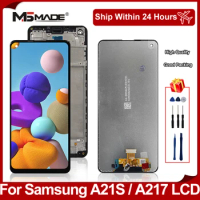 6.5" For Samsung Galaxy A21S Display A217F A217 LCD Touch Screen Digitizer For Samsung A21S LCD A217H A217F/DS Replace Parts