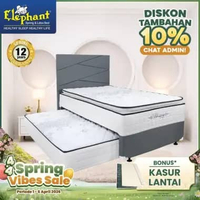 Kasur Springbed 2 In 1 Blossom Elephant 140 x 200 Abu