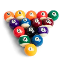 Regular size Snooker balls billiard pool ball set complete 16 balls pool table accessories snooker Billiards Accessories