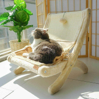貓窩 寵物貓咪沙發床貓曬太陽椅子窗臺睡覺躺椅貓床劍麻貓抓板貓窩睡床