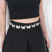 Vintage Metal Chain Waist Chain Accessory Bohemian Ethnic Style Dress Fashion Skirt Versatile High-e