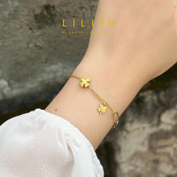 Lilith - Four leaf clover Bracelet สร้อยข้อมือ กำไลข้อมือ จี้ใบโคลเวอร์ คําแนะนําผลิตภัณฑ์ใหม่ของเดื
