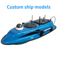 Custom Ship Model Unmanned Automatic Brushless Electric Rc Boat Stainless Steel FRP Carbon Brazing Hull Customization