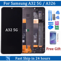 6.5" LCD For Samsung A32 5G A326 LCD with frame Touch Screen Digitizer LCD For Samsung SM-A326B A326B/DS Display