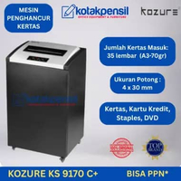 Mesin Penghancur Kertas KOZURE KS 9170 C+ | Penghancur Kertas Kantor | Penghancur Kertas Industri | 