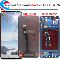 For Huawei Nova 4 LCD Display Screen Touch Panel Digitizer Assembly LCD replacement VCE-AL00 VCE-TL00 For Huawei Nova 4 LCD