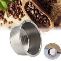 Coffee Products Non Pressurized Filter Basket 51mm Coffee Filter Cup 2-Cup 4-Cup Fit For Breville Delonghi Filter Krups