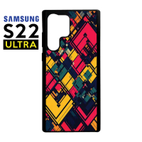 Casing Soft Case Samsung S22 ULTRA Softcase Motif Batik Colorful 46