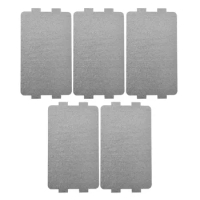 5Pcs Universal 5Pcs Universal Microwave Oven Mica Plate 116x65mm Mica Sheet For Midea Microwave Oven Toaster Hair Dryer Warmer
