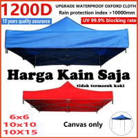 【STOCK】6x6 10x10 10X15 Canvas only market canopy / kanvas kanopi / kain kanopi khemah pasar