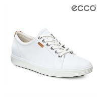 ECCO SOFT 7 LADIES 經典輕巧休閒鞋-白