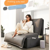 Multi Functional Electric Sofa Bed, Single Person Foldable Dual-purpose Sofa, Fully Automatic Intelligent Telescopic Bed