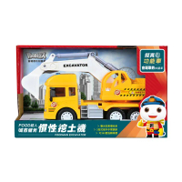 【風車圖書】城市聲光慣性挖土機-FOOD超人