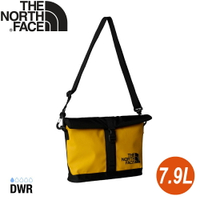 【The North Face 插扣式可調節單肩包《黃》】8BK6/登山/側背包/斜背包/運動包/隨身包