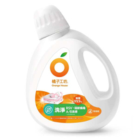 橘子工坊天然無香精制菌洗衣精洗淨病毒1800ML