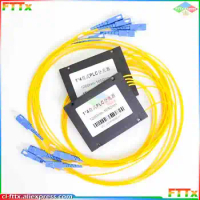 1pcs High Quality 1M SC UPC 1X32 1×8 Fiber Optic Splitter Box Optical PLC