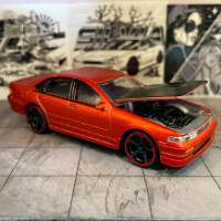 Nissan A31 cefiro แต่ง ฝากระโปรงดำ -เจาะท้อง -ต๊าปเกลียว -โหลดเตี้ย -เปลี่ยนล้อ   สามารถเปลี่ยนล้อเอ