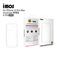 強強滾-【預購】iPhone13 Pro Max 6.7 Ｍ系列 美國軍規認證雙料防震保護殼-透明