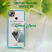 SILIKON ( REALME NARZO 20 ) CASE ANTI CRACK BENING / SOFTCASE / SOFT CASE / CASING HP HANDPHONE CASE