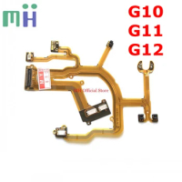 For Canon G10 G11 G12 Lens Rear Flex Cable FPC with sensor and socket PowerShot Camera Spare Part