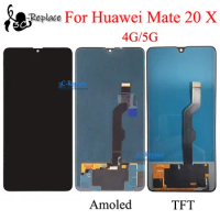 Supor Amoled/TFT 7.2" For Huawei Mate 20 X 4G/5G EVR-L29 LCD Display Touch Screen Digitizer Assembly Replacement parts