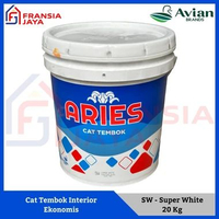Avian Aries Emulsion 20 Kg SW Super White Cat Dinding Tembok Ekonomis
