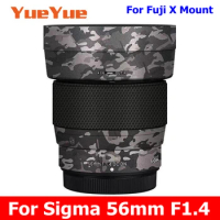 For Sigma 56mm F1.4 DC DN ( For Fuji X Mount ) Anti-Scratch Camera Lens Sticker Coat Wrap Protective Film Body Protector Skin