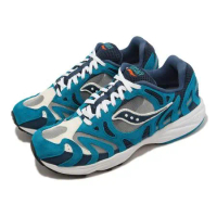 Saucony 休閒鞋 Grid Azura 2000 男鞋 藍灰 復古 支撐 反光 索康尼 S704914