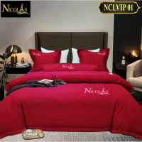 Chăn ga gối Nicolas lụa tencel cao cấp 5 món