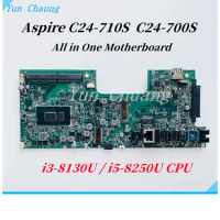 For Acer Aspire C24-710S C24-700S D17L1 All in One Motherboard IR0N_MAIN_PCB With Core i3-8130U/i5-8250U CPU DDR4 Motherboard