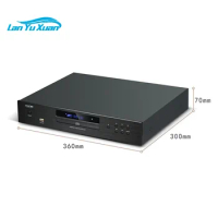 Audiophile HIFI CD Player Bluetooth 5.0 USB Lossless Music Player Balanced Digital Optical Coaxial Output DTS Music Turntable