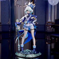 ฟิกเกอร์ Furina จากเกม Genshin Impact ขนาด 23 ซม. วัสดุ PVC ฟิกเกอร์แอคชั่น สไตล์อนิเมะ สาวน่ารัก รุ