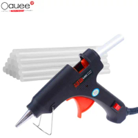 Hot Melt Glue Gun With 7mm*100mm Glue Stick 20W Mini Guns Thermo Electric Heat Temperature tool DIY Tools for Home