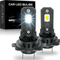 2x H7 100W Auto LED Headlight Canbus Error Free Lamp 20000LM Powerful For BMW E81 E87 E88 E82 E92 E90 E91 E60 F07 F11 E61 1 3 5
